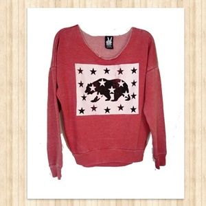 🇺🇲New!🇺🇸 California Flag Sweatshirt Size Small